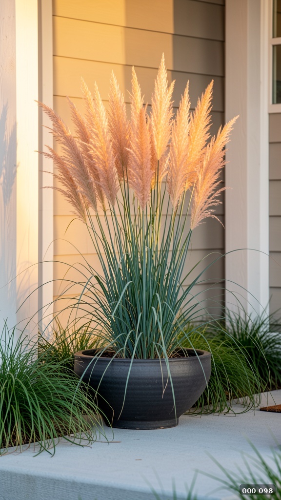 Switchgrass modern bowl