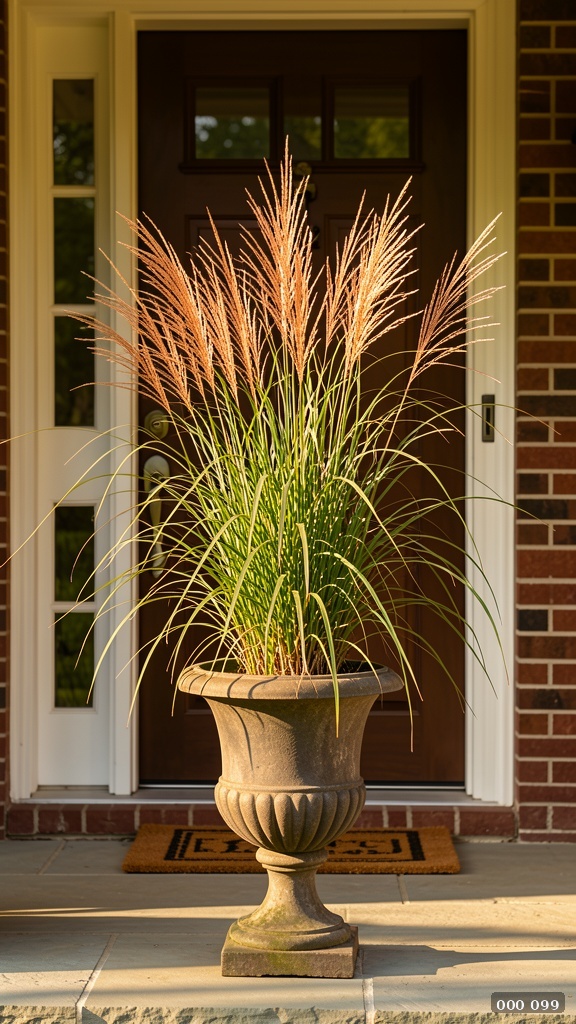 Miscanthus tall bowl