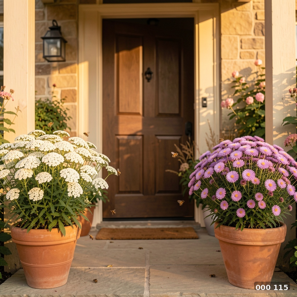 Symmetrical pollinator pots