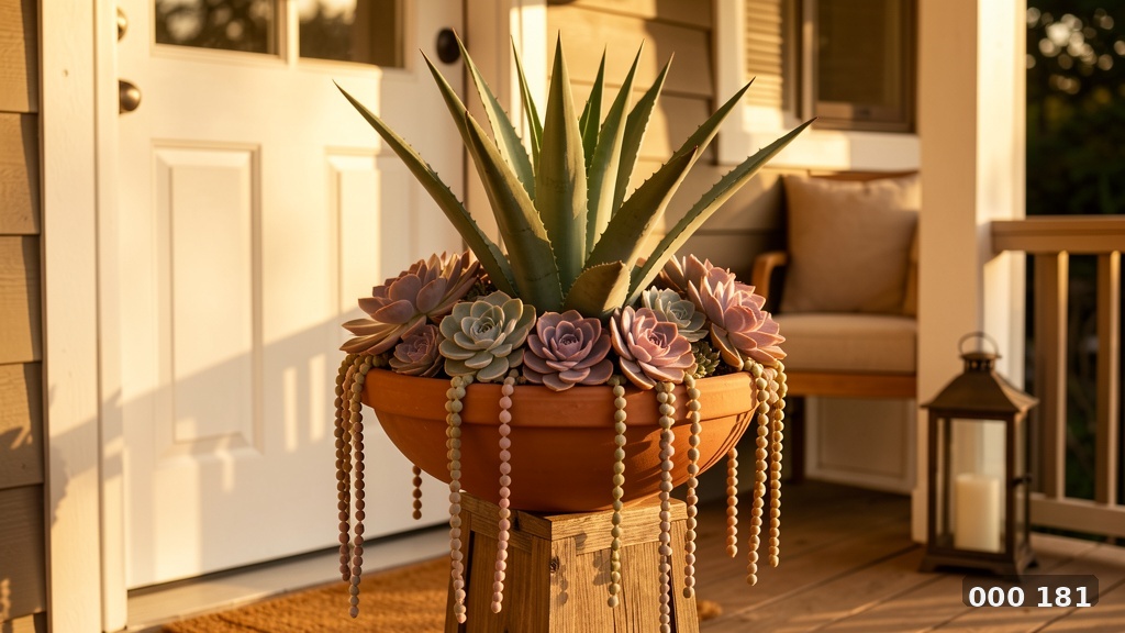 Succulent Cacti Bowl