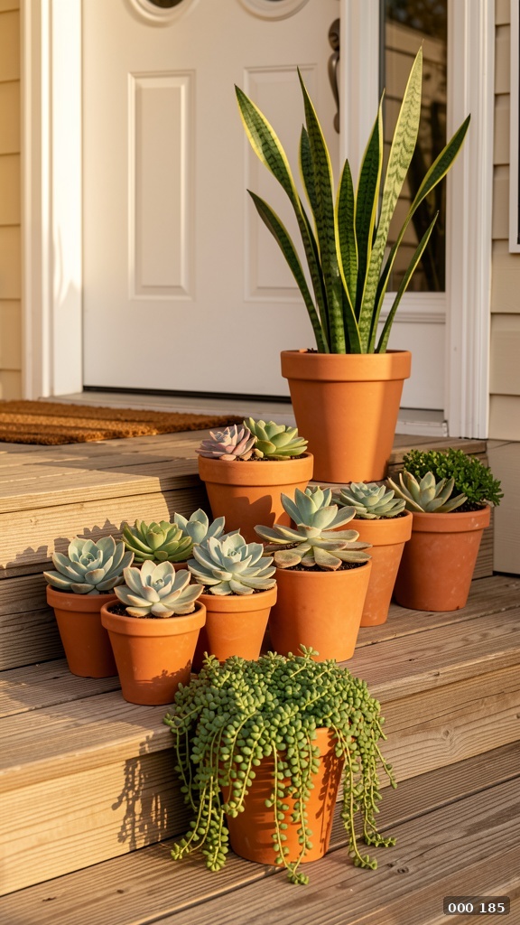Cascading step pots