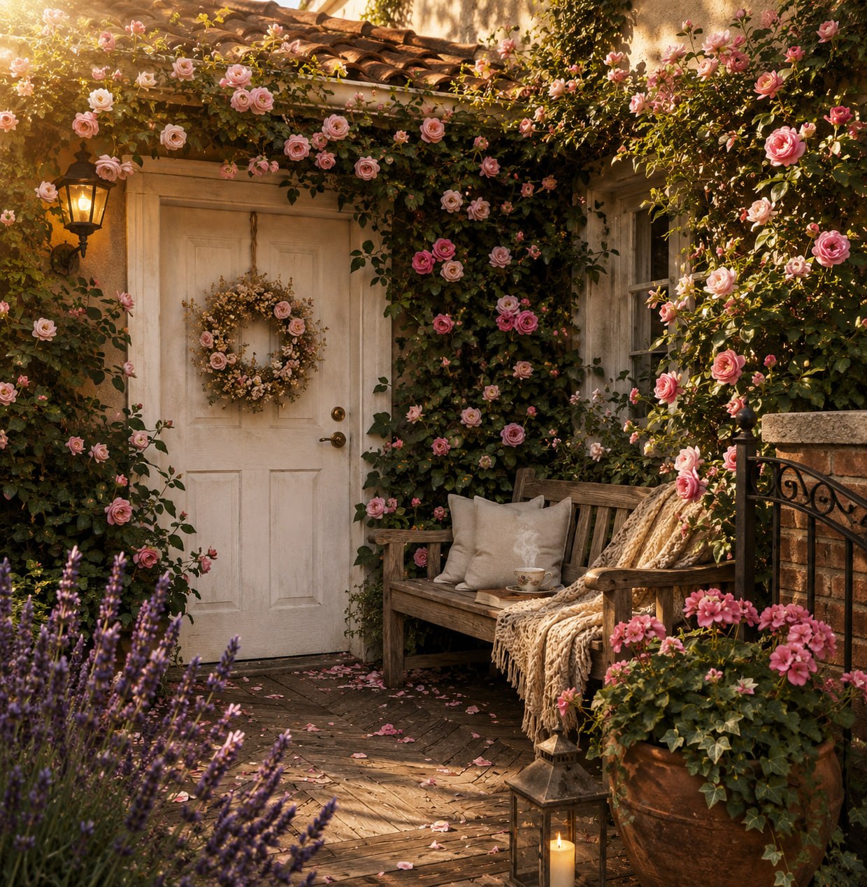 Your front porch transformed with lush garden design